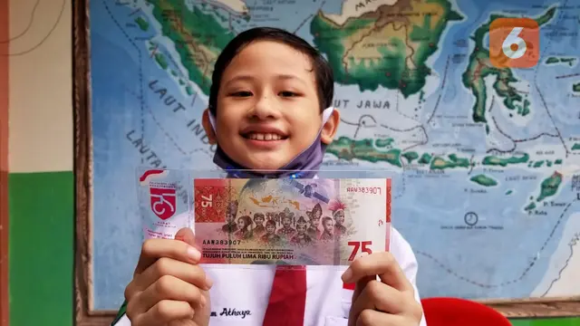 5 Potret Izzam Athaya, Bocah Berpakaian Adat Tidung di Uang Baru Rp 75 Ribu
