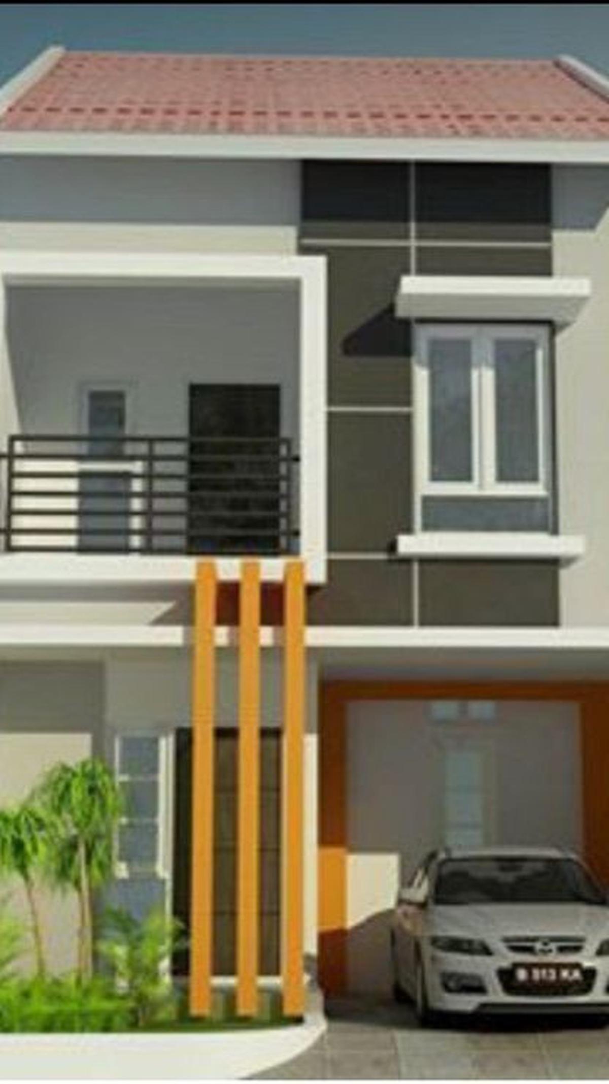 Rumah Minimalis 2 Lantai Type 36 Multiwarna