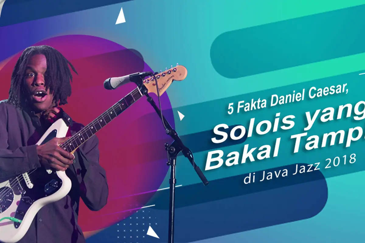[Bintang] 5 Fakta Daniel Caesar, Solois yang Bakal Tampil di Java Jazz 2018
