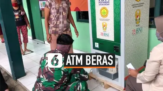 VIDEO: ATM Beras untuk Warga Terdampak Covid-19