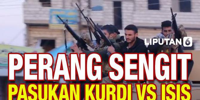 VIDEO: Enam Hari Perang Sengit Pasukan Kurdi Vs ISIS, Ratusan Tewas