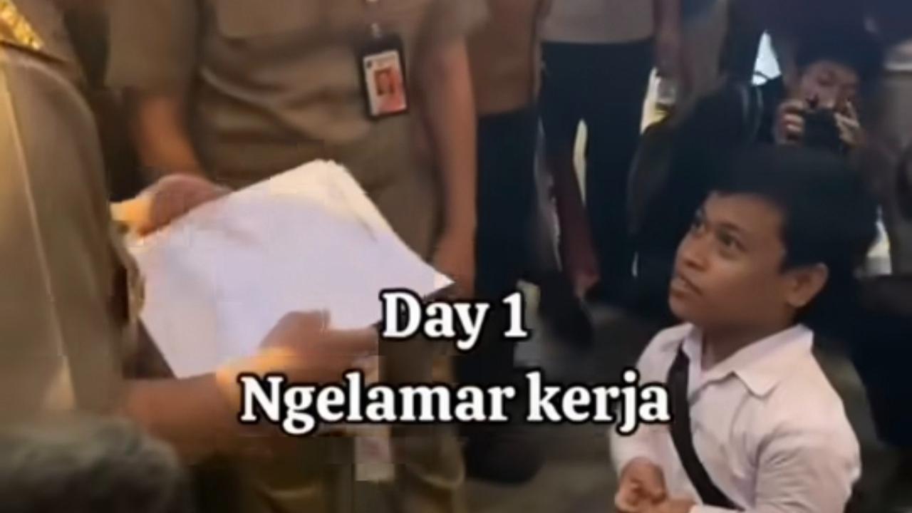 Harukan Warganet, Pria Disabilitas Langsung Diinterview Gubernur Jakarta di Jobfair: Ada Doa Ibu di Rumah