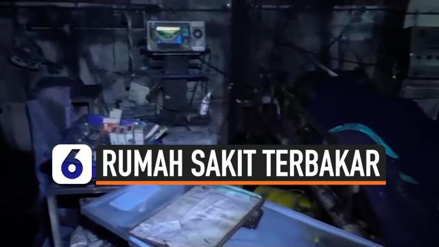 thumbnail rumah sakit india terbakar