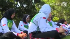 Walaupun bersaing dalam memperebutkan posisi, para calon paskibraka ini tetap mengedepankan rasa persaudaraan. 