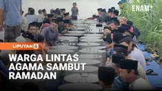 Ratusan warga desa di Kecamatan Cepogo, Kabupaten Boyolali, Jawa Tengah, menggelar tradisi Sadranan untuk menyambut datangnya bulan suci Ramadan.