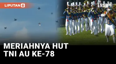 Dimeriahkan Atraksi Pesawat F-16, TNI AU Rayakan HUT ke-78 di Yogyakarta