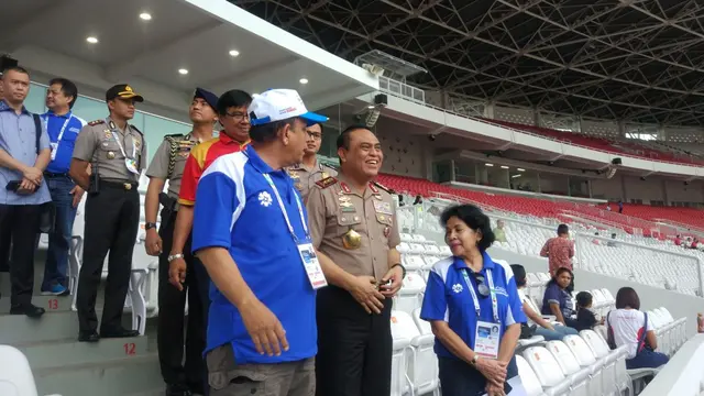Chief de Mission (CdM) Asian Games 2018, Wakopolri Komjen Pol. Syafruddin
