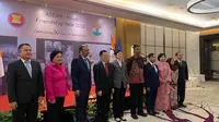 Perayaan 30 tahun hubungan India-ASEAN di Hotel The Westin pada Selasa (14/3/2023). (Dok: Liputan6/Benedikta Miranti)