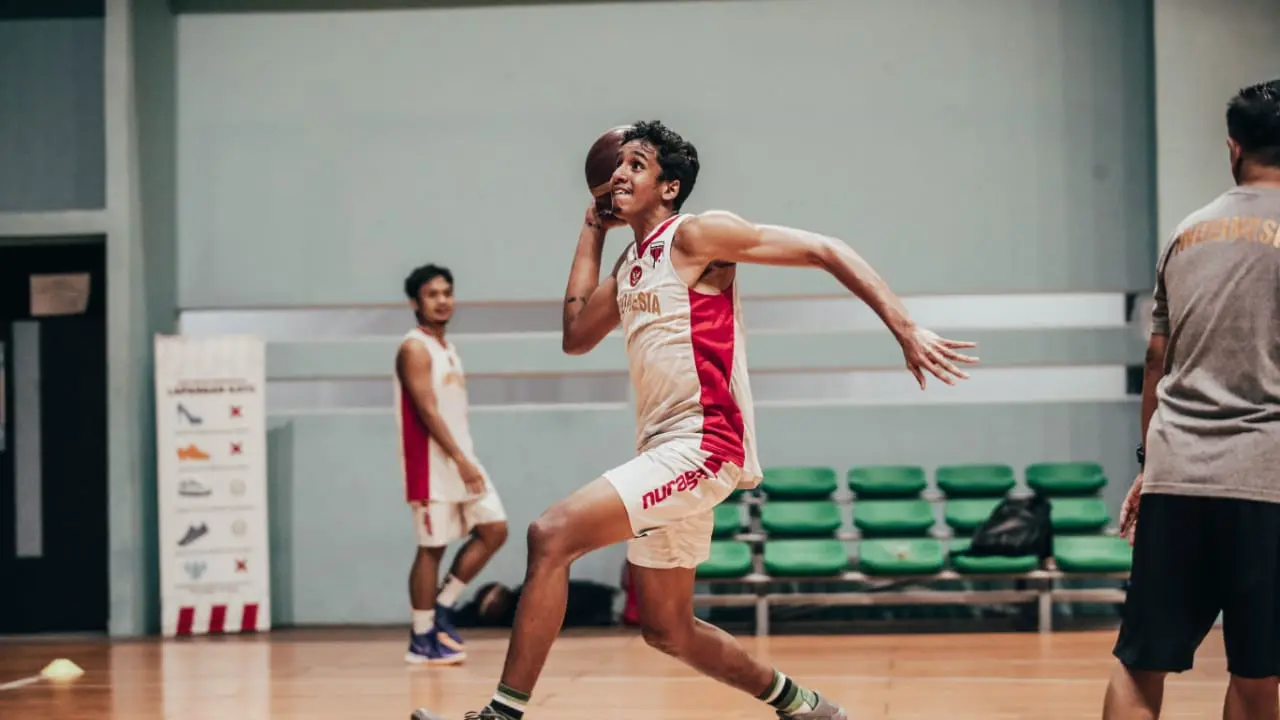 Usai Lebaran, Timnas Basket Indonesia Kembali Latihan GBK Arena