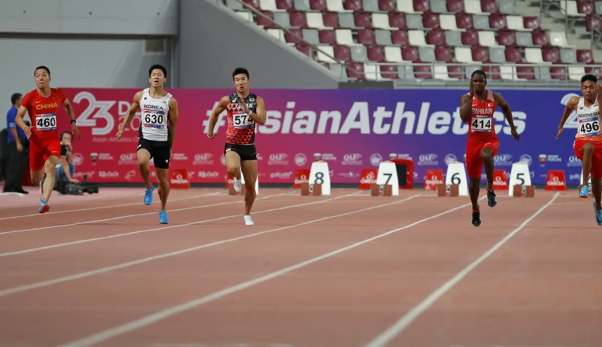 FOTO Lalu Muhammad Zohri Jadi Manusia Tercepat ASEAN Foto