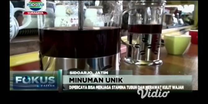 VIDEO: Nikmati Ramuan Teh dengan Rasa Unik di Sidoarjo