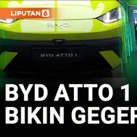VIDEO: BYD Atto 1 Bikin Geger! Mobil Listrik Rp195 Juta Siap Goyang Segmen LCGC