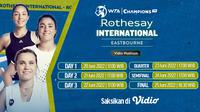 Link Live Streaming WTA 500 : Rothesay East International Bourne di Vidio Pekan Ini. (Sumber : dok. vidio.com)