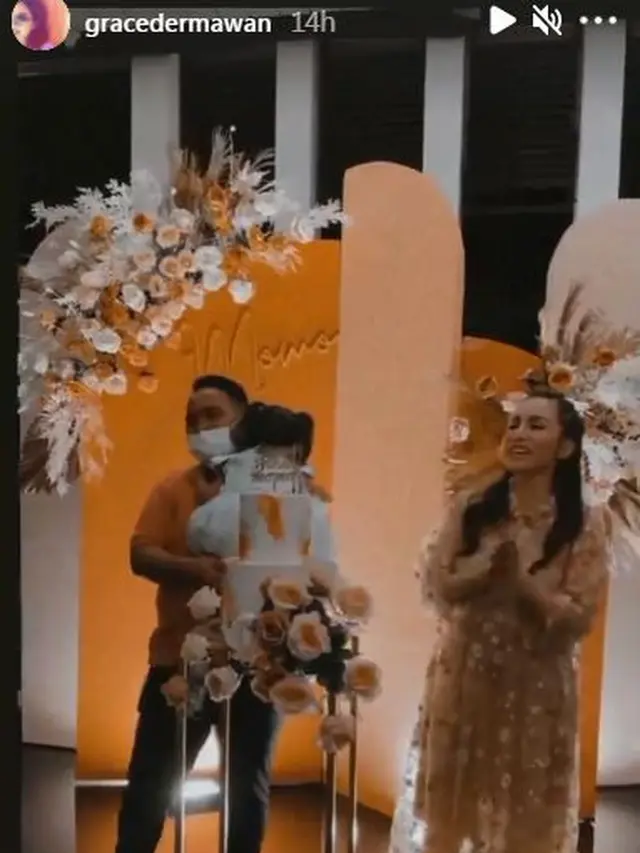 7 Momen Ulang Tahun Momo Geisha ke-35 Tahun, Digelar Mewah dan Elegan