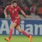 Marco Simic saat melawan Tampines Rovers pada laga Piala AFC 2018 di Stadion Utama GBK, Senayan, Jakarta (28/2/2018). Persija menang 4-1. (Bola.com/Nick Hanoatubun)