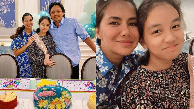 Rayakan Ultah Anak Sambung Ini 6 Momen Kedekatan Noor Nabila Dan Engku Aleesya Hot Liputan6 Com
