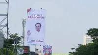 Reklame Calon Presiden (Capres) Partai Gerindra Prabowo Subiyanto di Jalan Margonda Depok. (Dok. Istimewa)