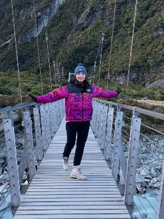 Angela Gilsha liburan ke Australia dan Selandia Baru (foto: instagram angelagilsha)