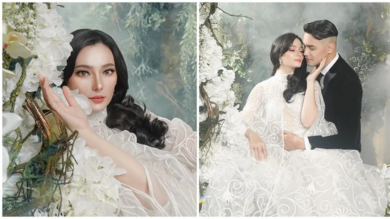 6 Penampilan Asmirandah dan Jonas Rivanno saat Pemotretan Bertema Fairy World, Tampil Memesona