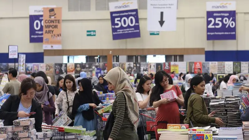 Berburu Buku di Big Bad Wolf 2018 Makin Untung dengan Kartu Mandiri