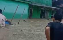 Banjir Donggala Rendam Empat Desa di Tanantovea, Jembatan Penghubung Putus