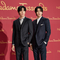 Patung lilin Ahn Hyo Seop (kiri) dan aktor aslinya (kanan). (foto: dok. Madame Tussauds Singapore)