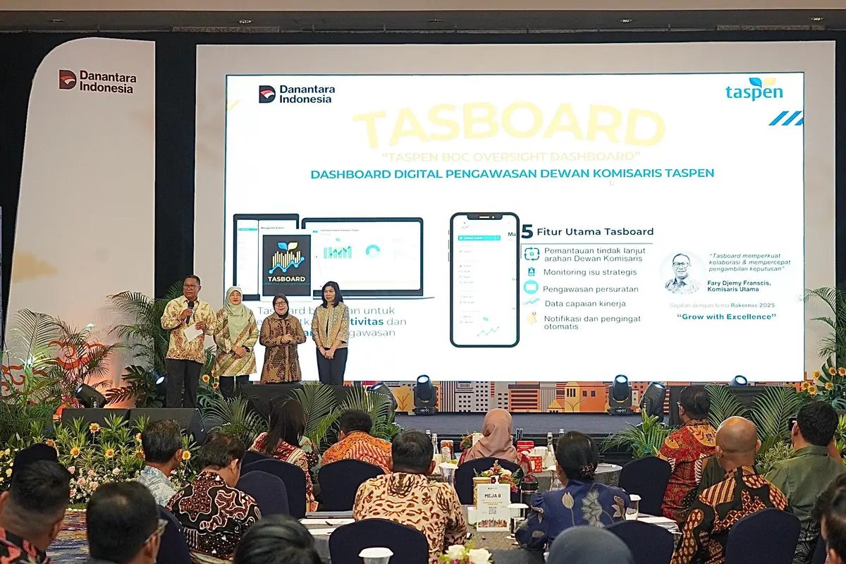 Dewan Komisaris TASPEN Luncurkan TASBOARD, Perkuat Transparansi dan Efektivitas Pengawasan