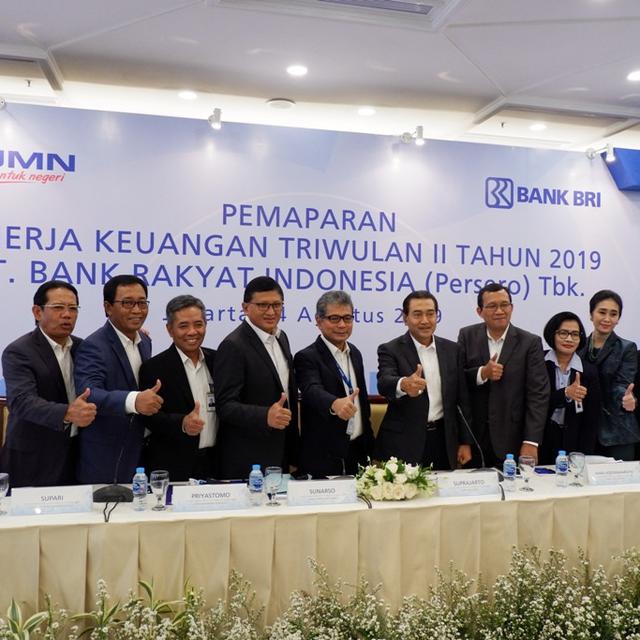 Kinerja Bank Bri Di Triwulan Ii Tahun 2019 Kredit Umkm Tumbuh Pesat 13 Persen Bisnis Liputan6 Com