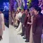 Momen Presiden Jokowi bersama Iriana datang ke acara resepsi pernikahan Rizky Febian dan Mahalini.