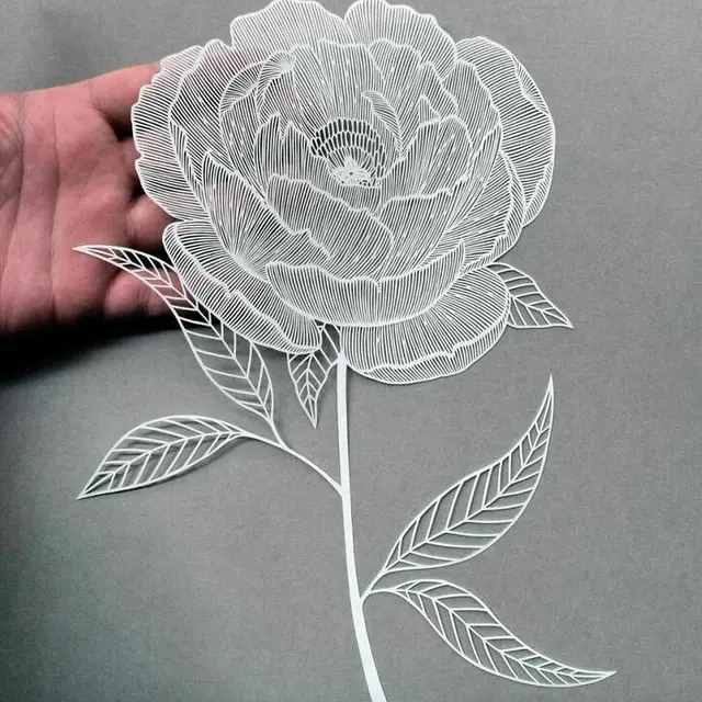 karya seni indah dari kertas