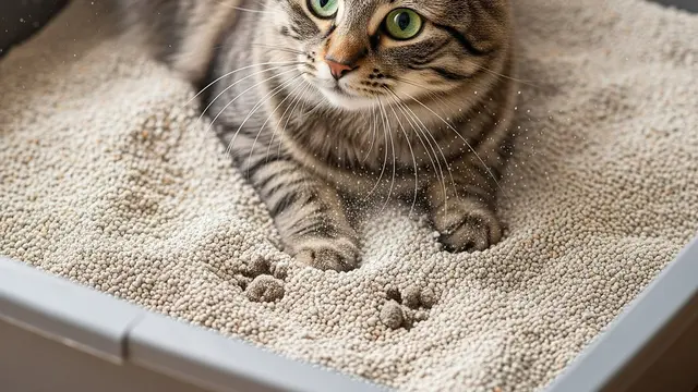 Ilustrasi Pasir Kucing.