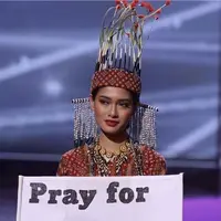 Miss Myanmar Dinyatakan Menang National Costume Miss Universe 2020/dok. Instagram @thuzar_wintlwin