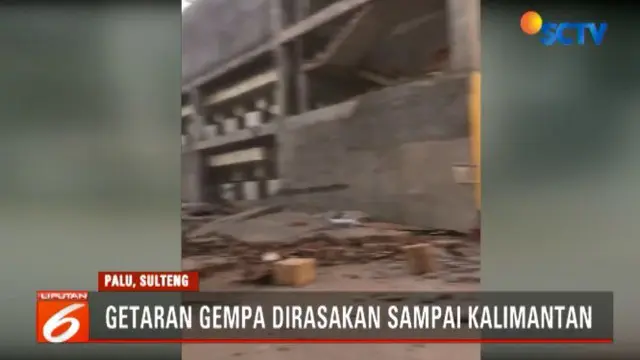 Warga Palu Rasakan 10 Kali Getaran Gempa Donggala