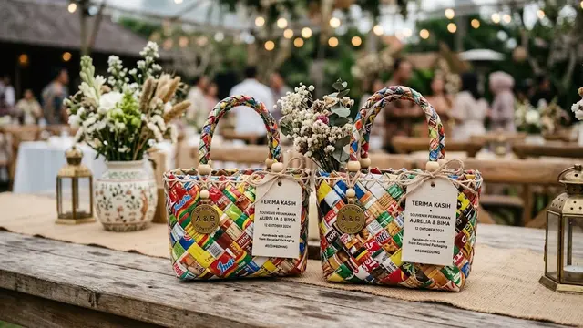 Kerajinan dari Barang Bekas yang Cocok untuk Souvenir Pernikahan