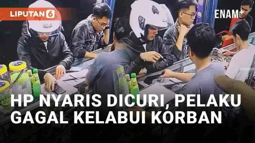 VIDEO: Viral Pegawai Toko Nyaris Kehilangan HP, Pelaku Gagal Kelabui Korban