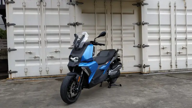 BMW C 400 X Punya Apa Buat Pecinta Moge Indonesia? (Foto: Arief A/Liputan6.com)