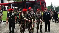 Panglima TNI Jenderal Gatot Nurmantyo saat menghadiri peringatan HUT ke-64 Kopassus di Cijantung, Jakarta Timur, Sabtu (16/4/2016). (Foto: Puspen TNI)