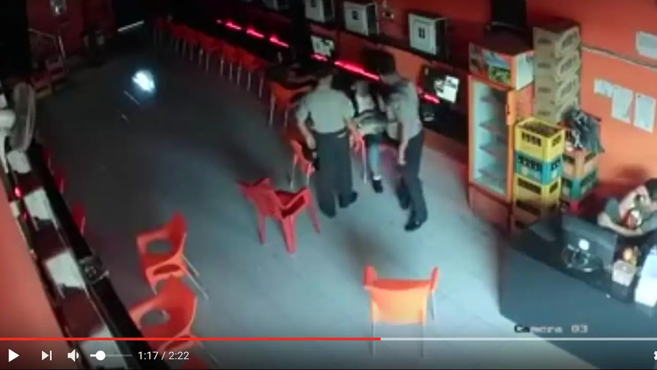 Penjaga warnet dianiaya polisi