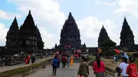 Wisata Candi Prambanan salah satu destinasi yang dikunjungi jurnalis Bulgaria