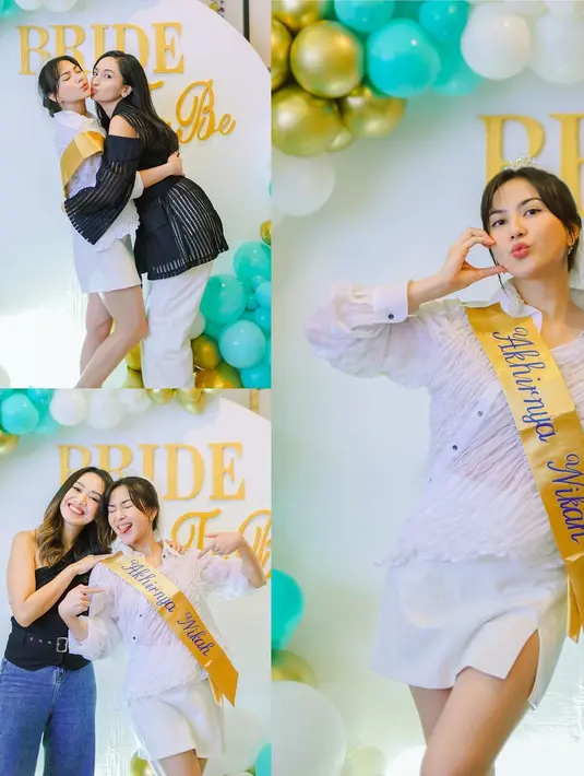 Selain keakraban yang hangat, kekompakan outfit dari tamu dan Jessica Mila sendiri juga menarik. Foto: Instagram.