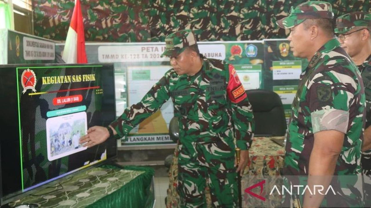 TMMD Kodam Pattimura Gencarkan Pembangunan di Gane Timur, Tingkatkan Kesejahteraan Warga
