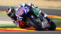 Lorenzo Tercepat, Rossi Terpuruk di Latihan Bebas Kedua