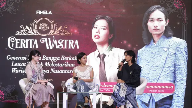 Cerita Wastra Roman Nuansa dan Mba Tumbas Bikin Konten Wastra di TikTok, Bikin Berkain Jadi Daily Outfit untuk Generasi muda