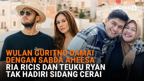 Wulan Guritno Damai dengan Sabda Aheesa, Ria Ricis dan Teuku Ryan Tak Hadiri Sidang Cerai