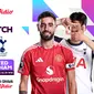 Siaran Langsung Pertandingan Super Big Match Liga Inggris: Manchester United vs Tottenham Matchweek 6 di Vidio Pekan Ini
