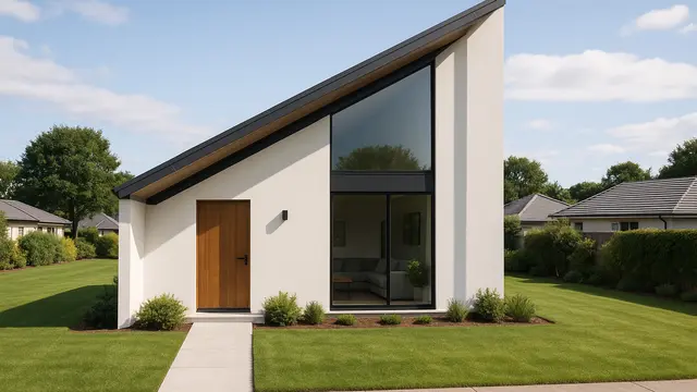 Rumah Minimalis 1 Lantai Atap Miring