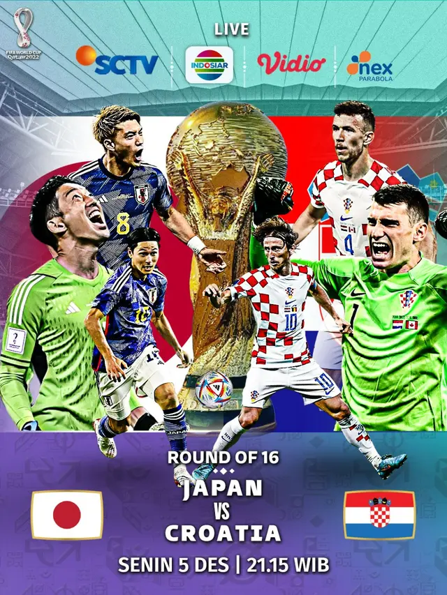 Jepang vs Kroasia