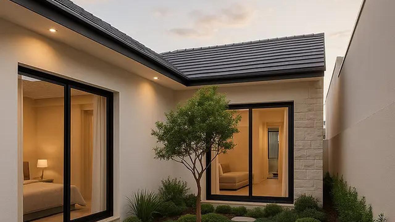 9 Tren Desain Rumah Sederhana Tapi Mewah 2025 di Lahan Sempit dengan Taman Kecil