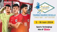 Timnas Indonesia U-20 mengikuti Maurice Revello Tournament 2024 (sebelumnya bernama Toulon Cup). (Dok Vidio)