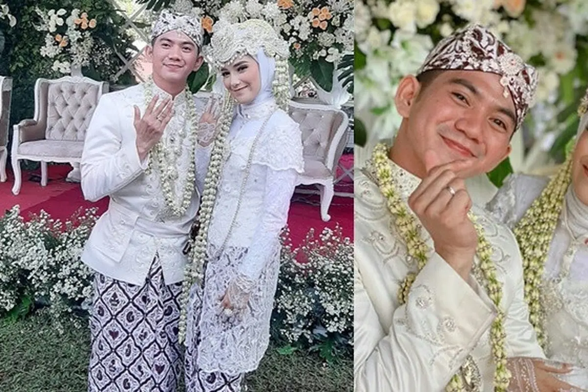 Kenal Lewat Taaruf, Ini 6 Momen Pernikahan Rizki D'Academy dan Nadya Rahayu